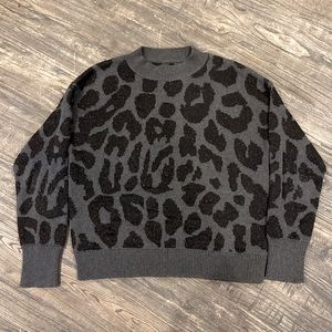 Rta Liam leopard print sweater